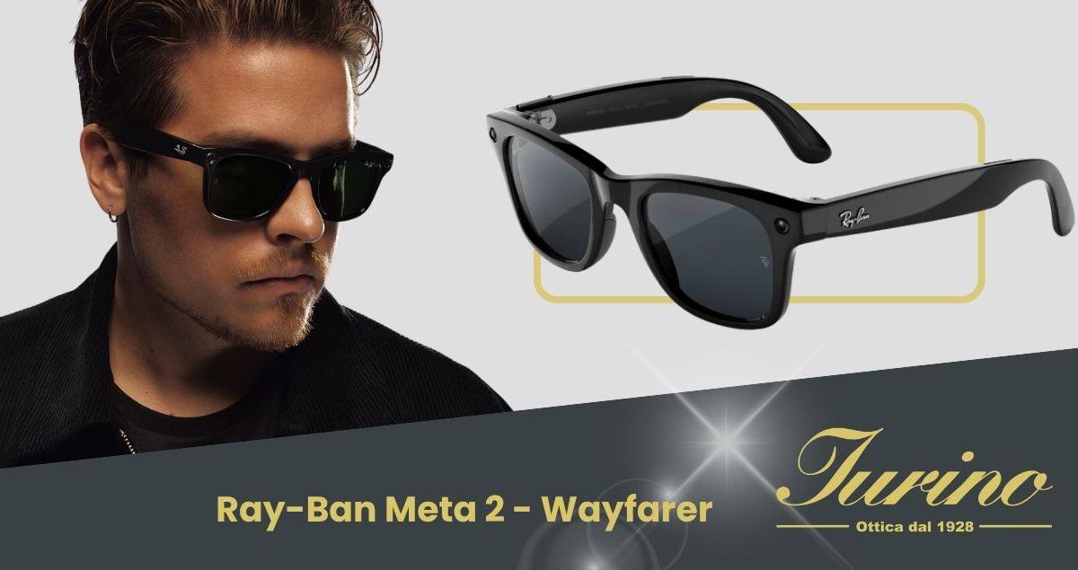 occhiali ray ban wayfarer meta 2 a mola di bari da ottica iurino